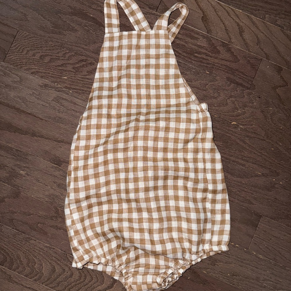 THE SIMPLE FOLK Overall Romper size 9/10